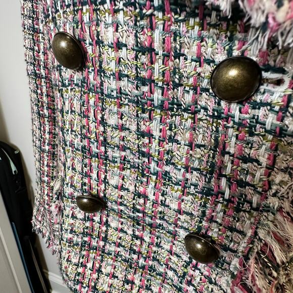 Ann Taylor Classic Tweed Blazer Jacket Size 6 – Chanel-Inspired, NWT - Picture 12 of 13